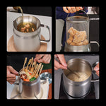 Stainless Steel Oil Strainer Pot