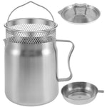 Stainless Steel Oil Strainer Pot